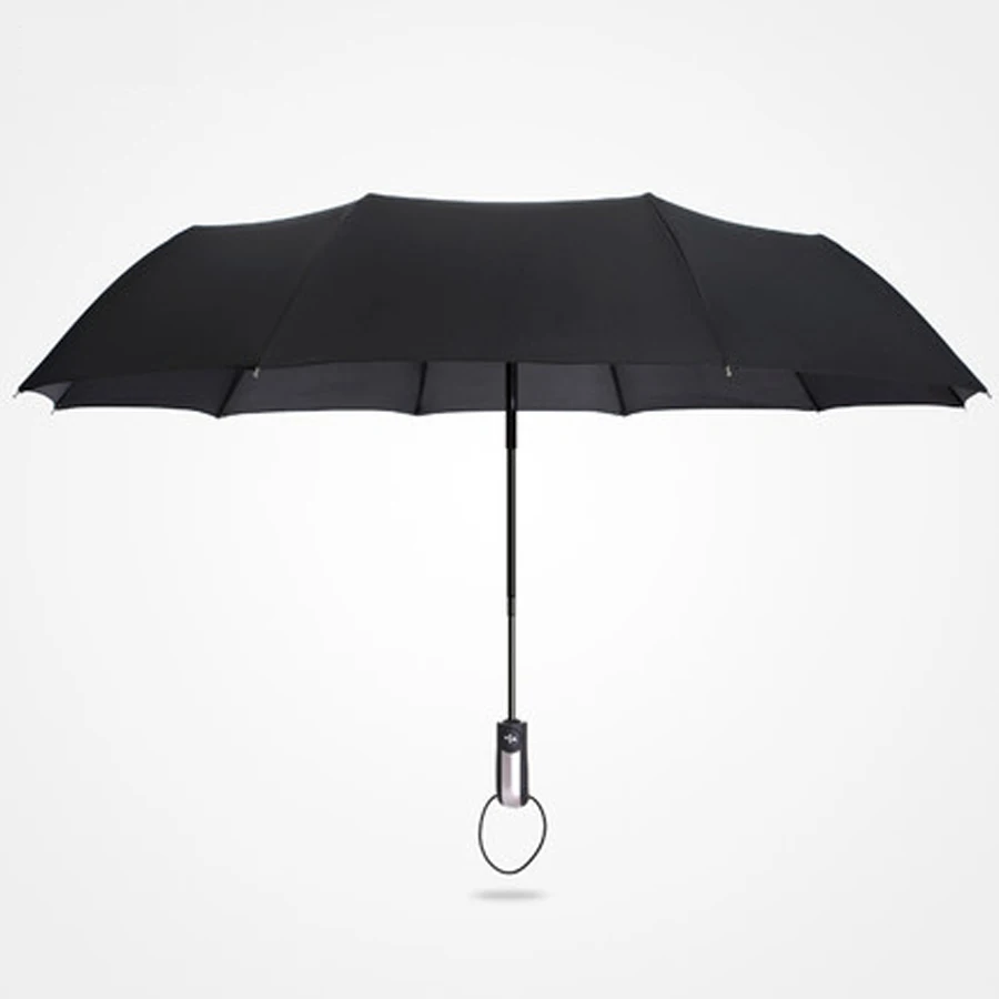 Brand Automatic Folding Umbrella Women Rain Super Windproof Business Men Umbrella Auto Open Close 10 Spokes Large Umbrella