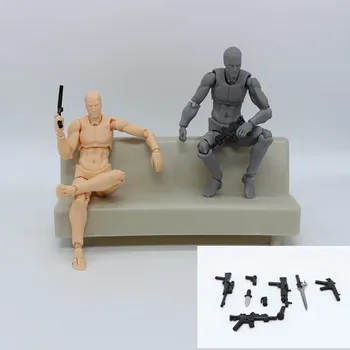 

Hot Home Car Office Figurines Decoration Crafts Body Kun Doll PVC Body-Chan DX Set With Accessories Action Figure Model For SHF