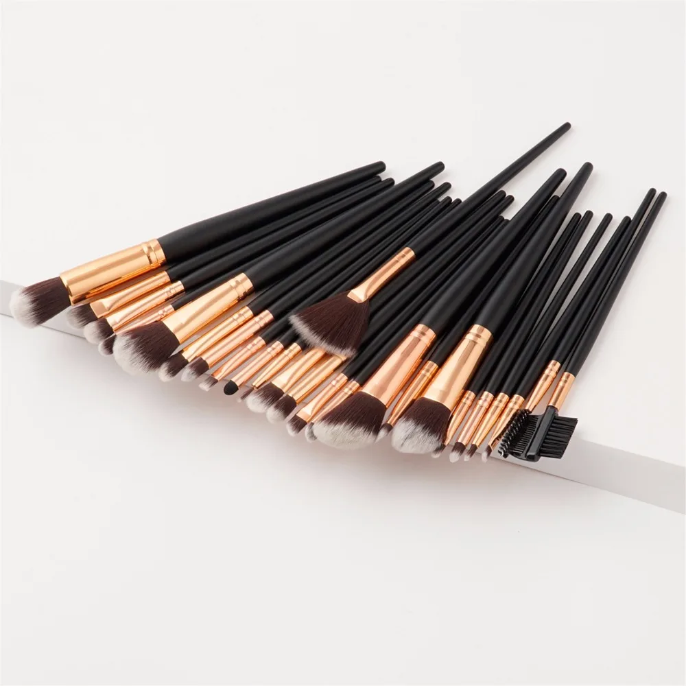 Professional 24 pcs Makeup Brushes Set For Women Fashion Soft Face Lip Eyebrow Shadow Make Up Brush Kit Beauty Cosmetics Tool (4)