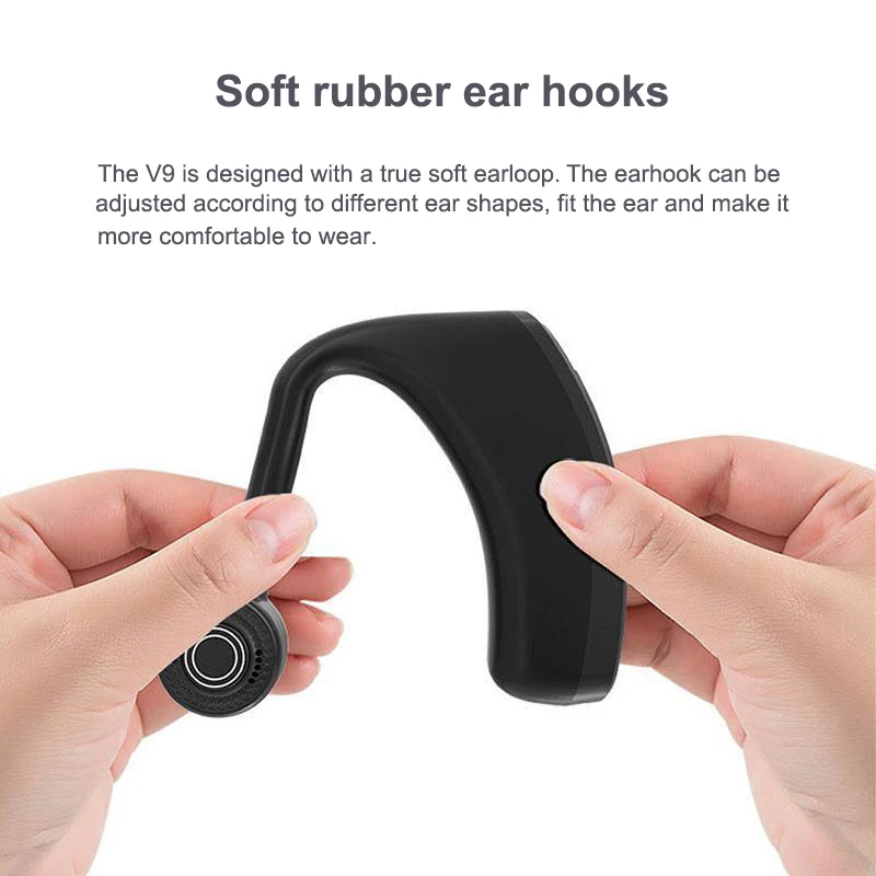 V9 Handsfree Беспроводные Bluetooth наушники CSR Голосовое управление бизнес беспроводные