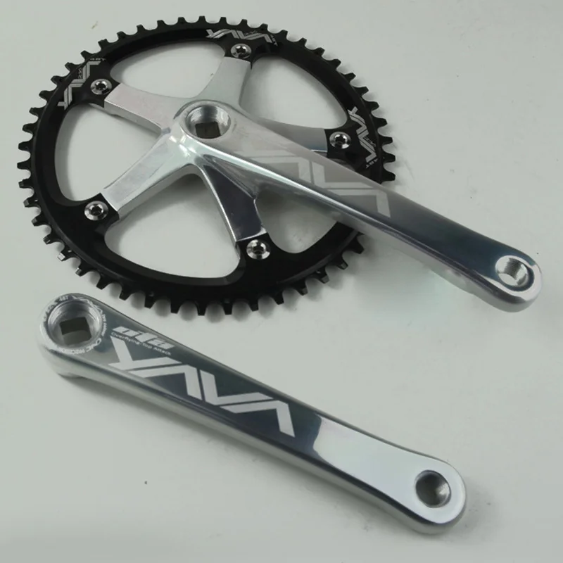 road Bicycle Crank OTA Chainwheel Single 48T Speed 170mm aluminum Fixed