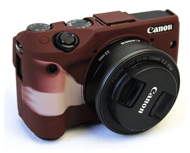 Nice Protective Body Cover Case for Canon EOS M3 EOSM3 Soft Silicone