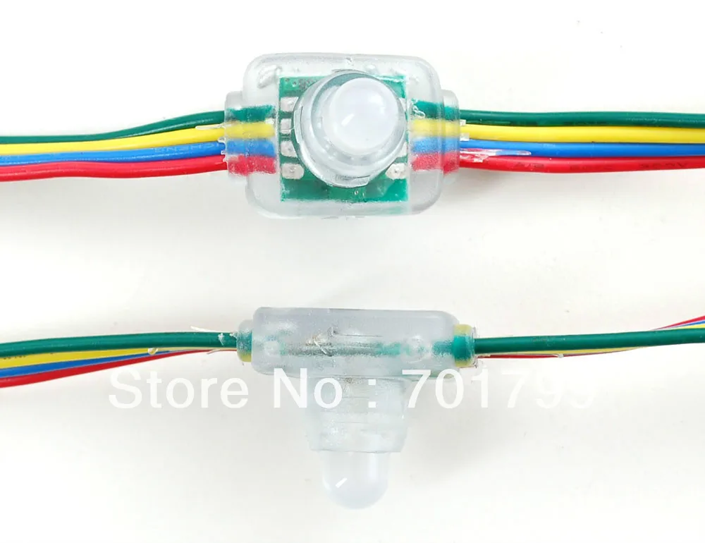 

RGB full LED pixel module (WS 2801 IC) ;DC5V input,50pcs a string