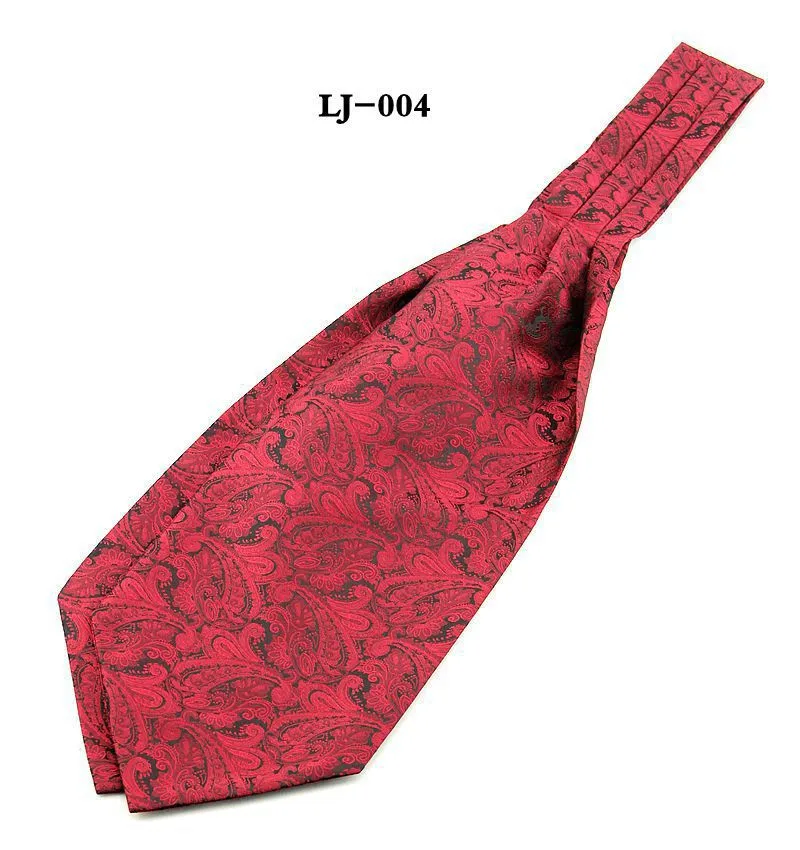 SHENNAIWEI высококачественный Пейсли Цветочный аскотский галстук повседневные жаккардовые галстуки аскотский галстук