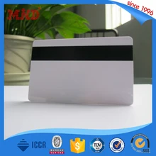 100 шт пустая белая ПВХ Hico 1-3 магнитная полоса карта пластиковая кредитная карта 30 мил магнитная карта