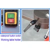 New 220V Circular  Water Injection Saw Blade Grinder Machine Gear Grinder Tool Manual Wood Working Lapping Machine 5