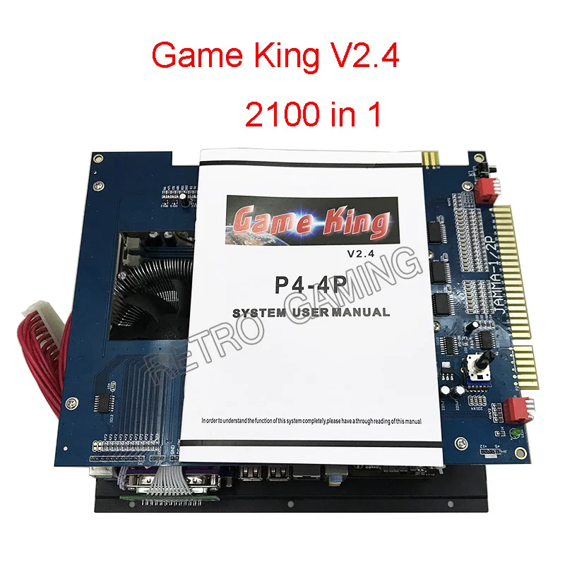 

Arcade machine pcb multi Game King 2019 in 1 upgrade to 2100 in 1 JAMMA Game box with original power supply