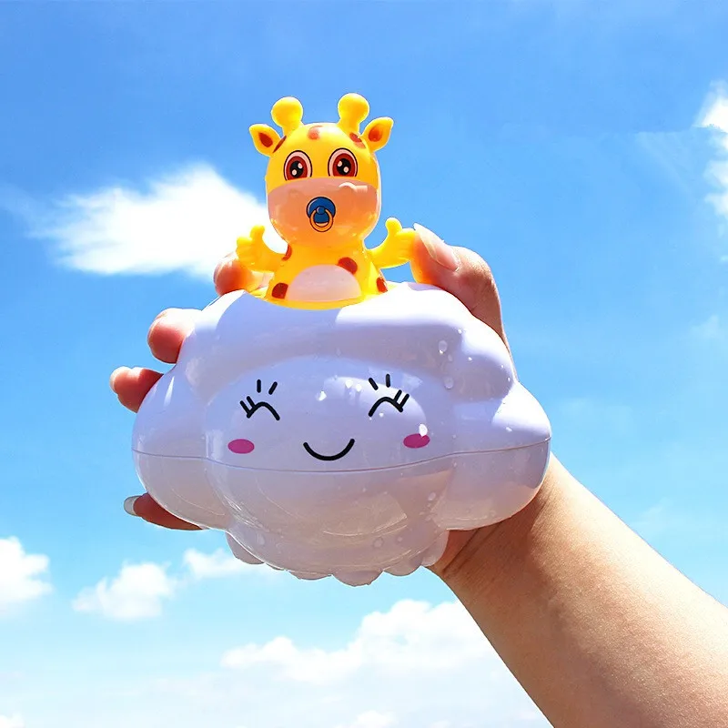 Baby-Bathroom-Play-Water-Bath-Toys-Rain-Clouds-Deer-Piggy-Bathroom-Shower-Beach-Play-Water-Cartoon