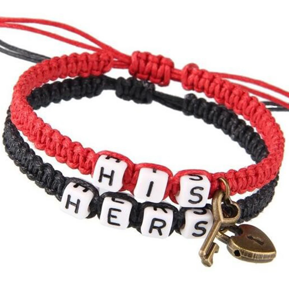 homemade couple bracelets