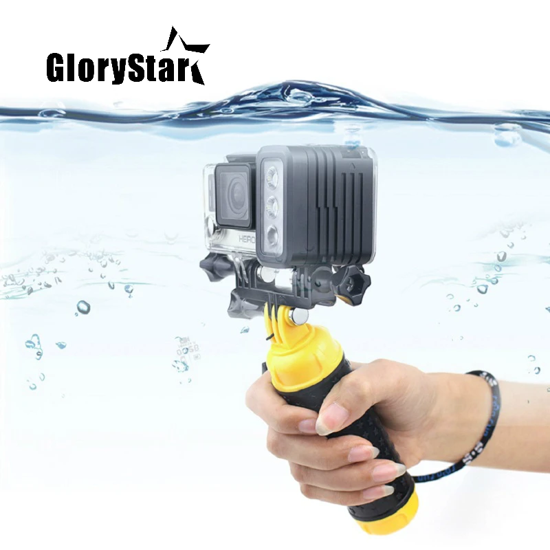 30MetersUnderwaterWaterproofDivingLEDGoproLEDLightSpotLamp