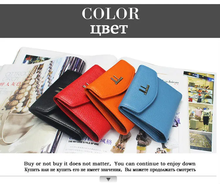 High Quality wallet brand genuine leather