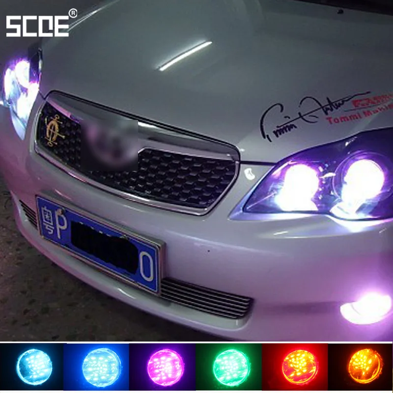 

For Bmw X3 (F25)with Xenon X5 (E53) 1 (E82)Coupe SCOE 2015 2X 30SMD Front Fog Bulb Lights Lamp Source Car Styling Super Bright