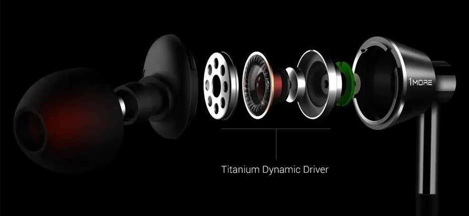 1MORE 1M301 Earphone With Microphone In-Ear Headphones