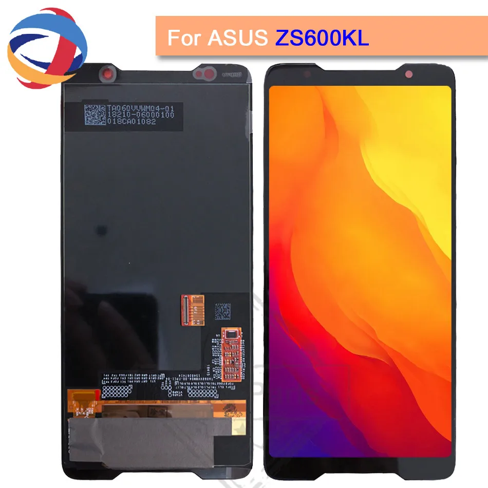 

Tested Lcd For ASUS ROG Phone ZS600KL LCD AMOLED Display Screen Touch Panel Digitizer Assembly For Asus ZS600KL LCD