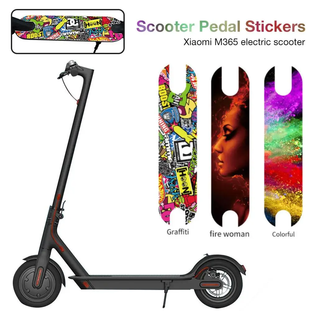 

For Xiaomi M365 Electric Scooter Sticker Pedal Footboard Matte Mat Sticker for XIAOMI Mijia M365 Waterproof Sandpaper Sticker