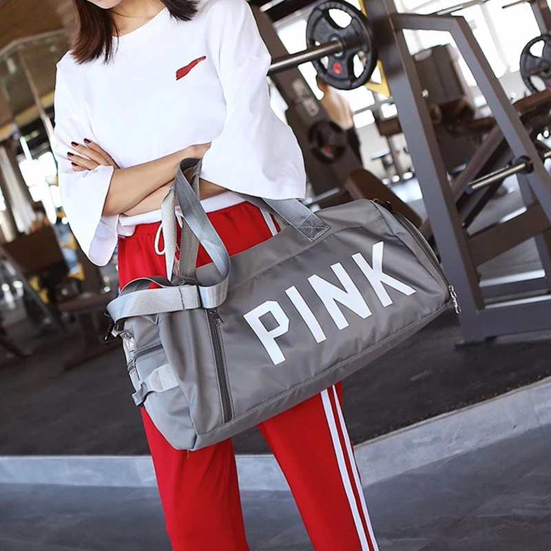

Fashion Men And Women Fitness swimming bag Travel Bag Multi-function Sports Bag Large Capacity Can Put Shoes Student big bags