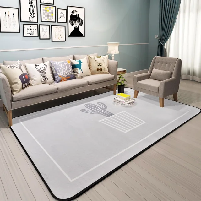 Neue Kaktus Teppich für Bett zimmer Moderne Anlage Teppiche ... Neue Kaktus Teppich für Bett zimmer Moderne Anlage Teppiche ...