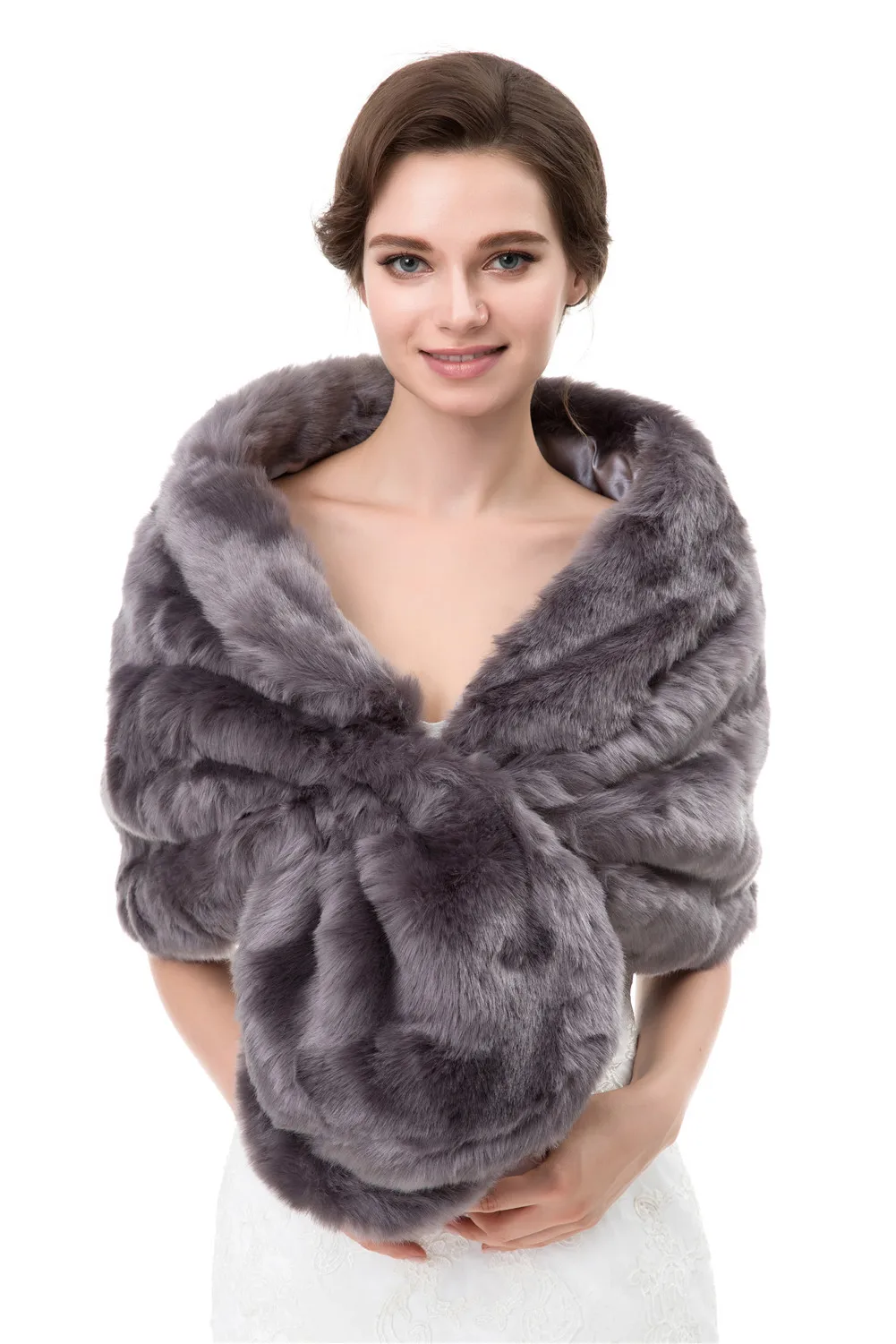 fur shawl for women