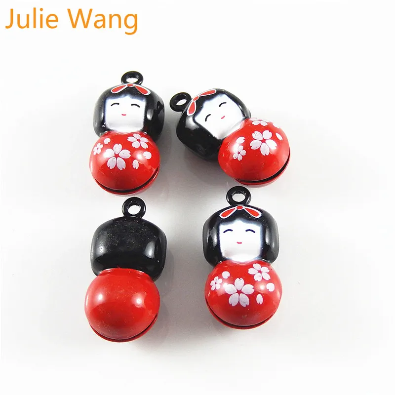 Миниатюрная эмалированная подвеска Julie Wang из металлического сплава 5 шт.|charms for