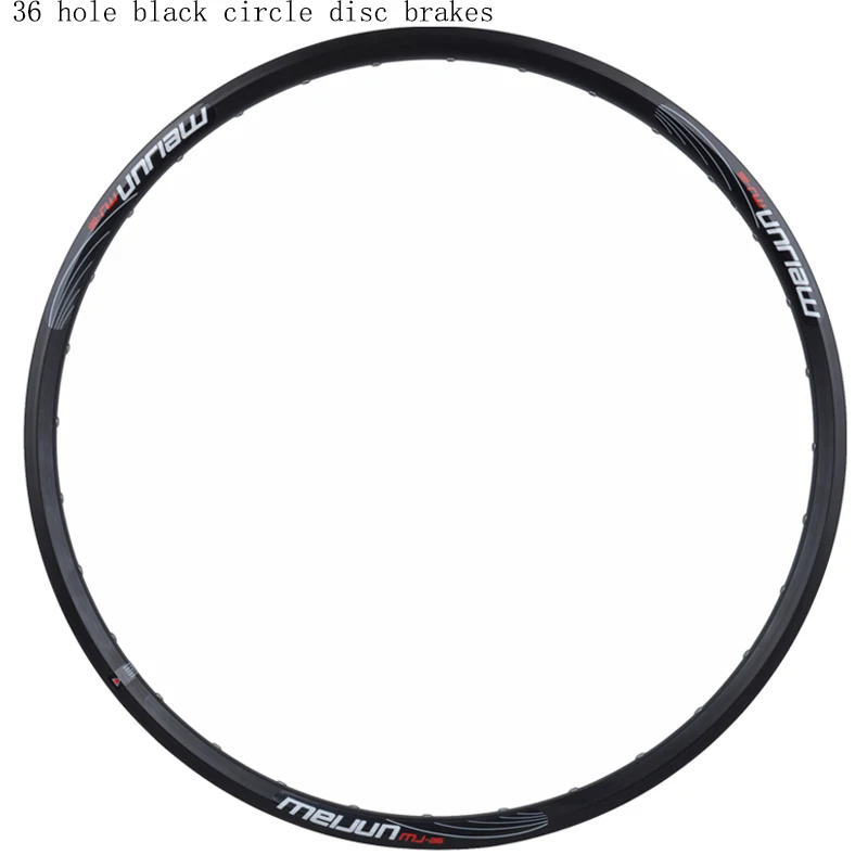 MEIJUN 26-inch mountain bike double disc brakes V brake aluminum 32-hole 36-hole rims Bicycle ring