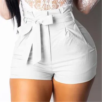 

Sexy Women Summer Shorts Stylish High Waist Shorts Belt Short Solid Ladies Womens Fashion Booty Sexy Shorts New 2019