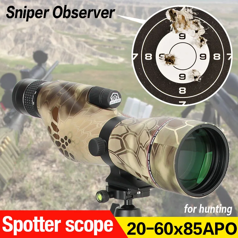 E.T Dragon 2060X85ED Spotting Scope ED Glass Eyepiece Scope Powerful