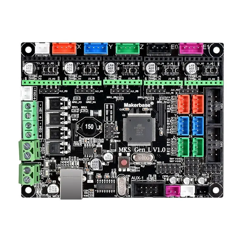 Плата контроллера MKS GEN L V2.0 плата 3D принтера совместимая с Ramps 1 6 Mega 2560 R3 поддержка
