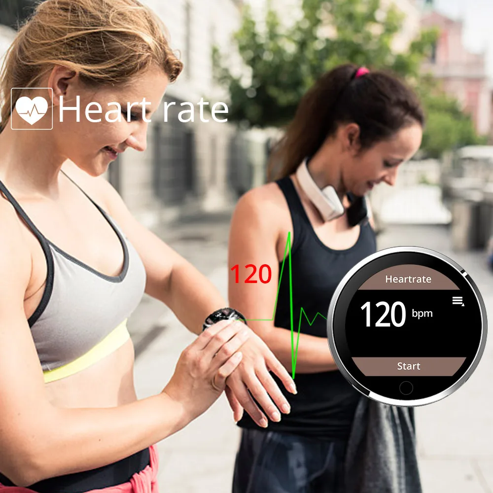 COLMI K88H Heart Rate Monitor Sleep Monitor Messages Sedentary Remind Bluetooth For Android IOS Men - 32850522611
