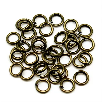 

200pcs 5 Colors 3mm 4mm 5mm 6mm 7mm 8mm 9mm 10mm Jump Rings & Split Ring For Jewelry Making Jewelry Findings & Components