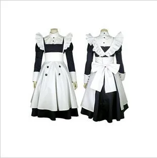 

Anime Black Butler Mey Rin Maid Cosplay Costume custom any size woman