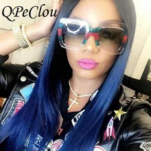 QPeClou, новинка, брендовая квадратная большая рама, солнцезащитные очки для женщин, модные, три цвета, солнцезащитные очки для женщин, очки унисекс, UV400