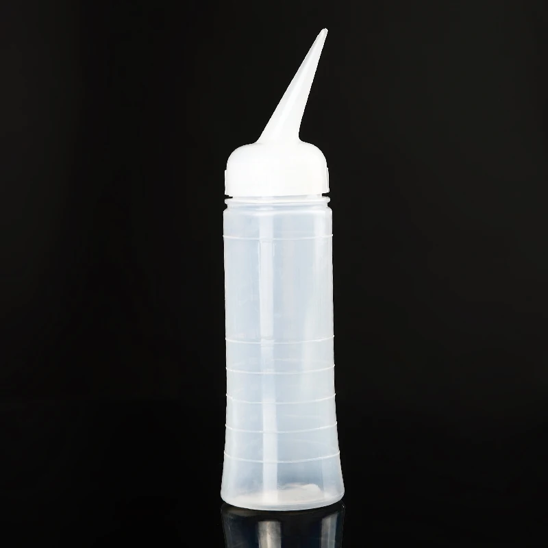 clear plastic squeeze bottles with cap
