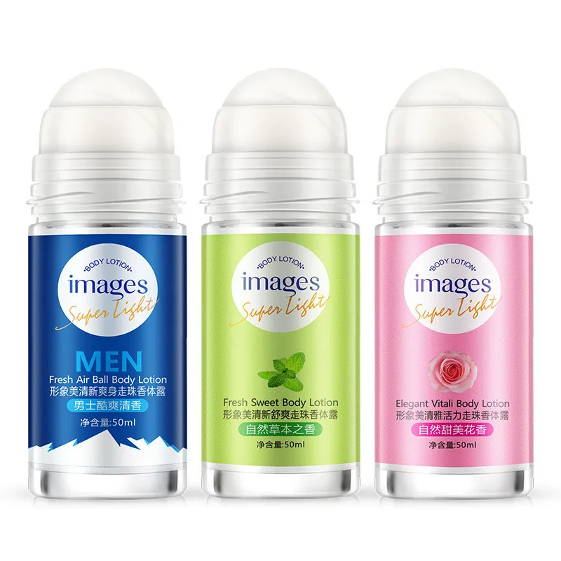 

Images Ball Body Lotion Antiperspirants Underarm Deodorant Roll on Bottle Women Fragrance Men Smooth Dry Perfumes