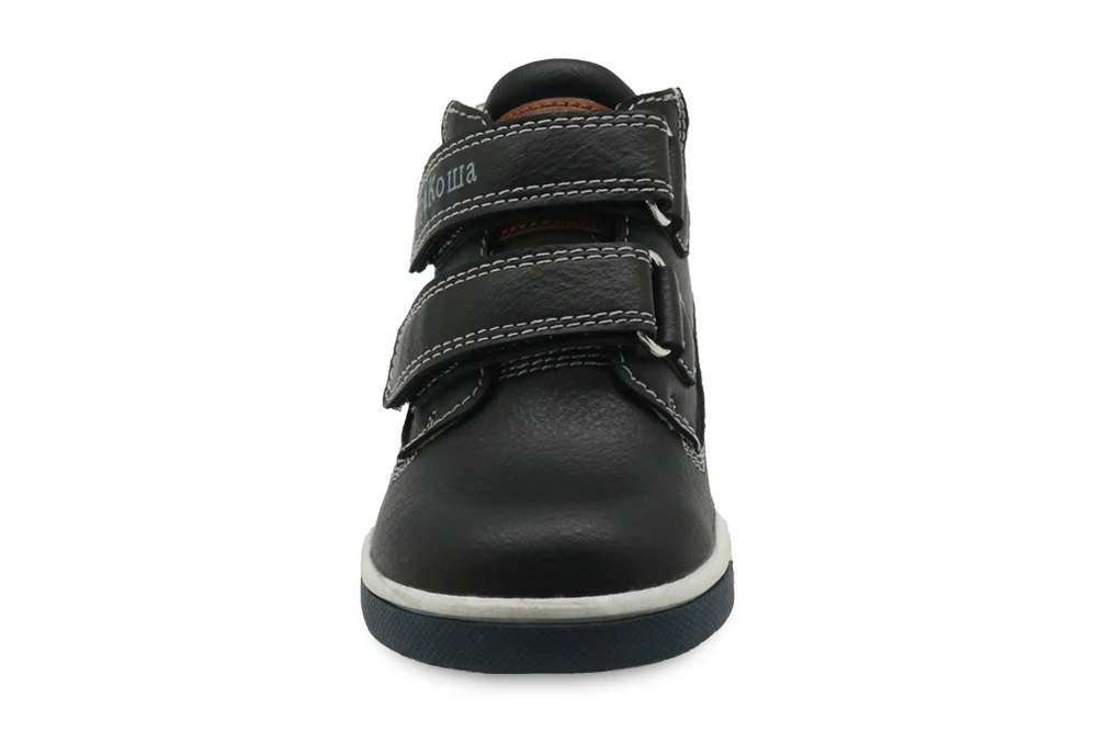 Apakowa/Демисезонные ботинки для мальчиков детские ботильоны из искусственной кожи детская обувь для маленьких мальчиков с супинатором, размер 21-26