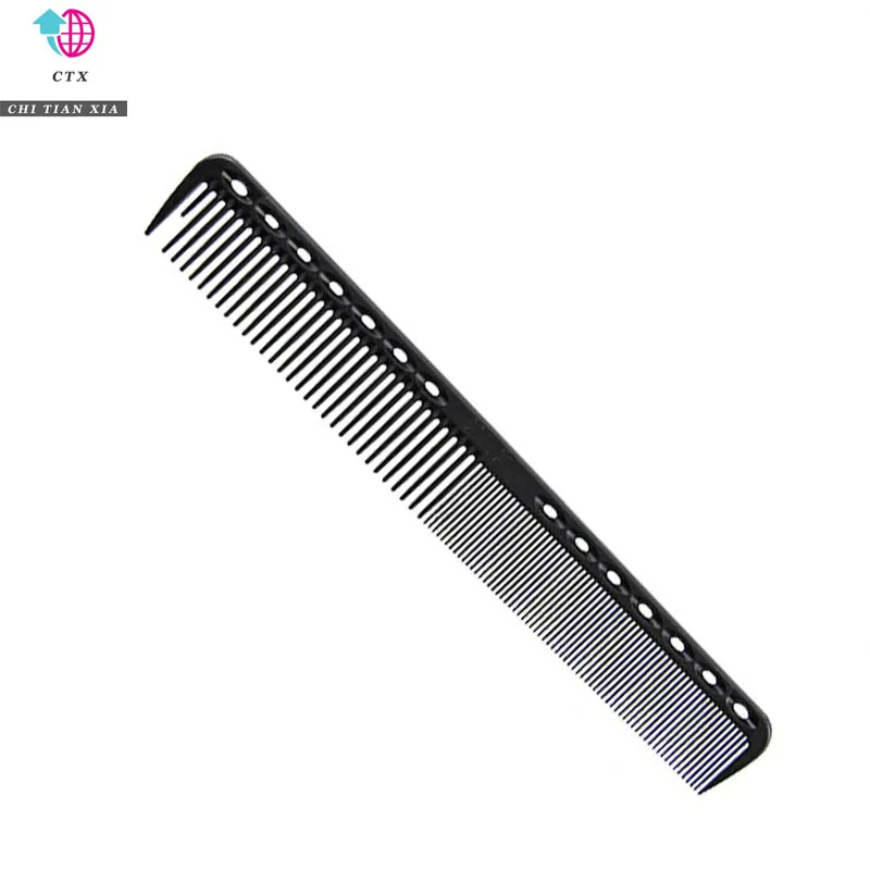 المهنية L06415 الكريكيت قطع مشط مشط الاستاتيكيه ألياف الكربون مكافحة ساكنة فرشاة حلاقة حلاقة أداة