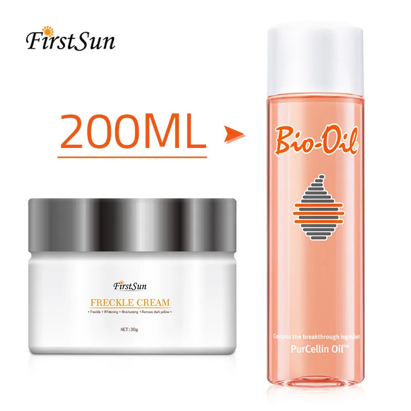 

100% Australia Bio Oil 200ml Skin Care Ance Pregnancy Stretch Marks Remover + Whitening Cream Remove Melanin Freckle