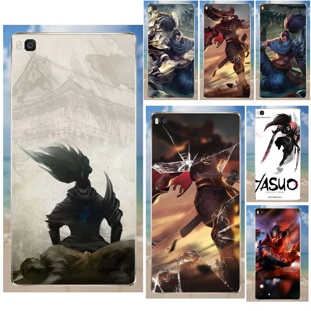 

Kmuysl League Of Legends Lol Yasuo The Unforgiven For Huawei G7 G8 Honor 5A 5C 5X 6 6X 7 8 V8 Mate 8 9 P7 P8 P9 P10 Lite Plus