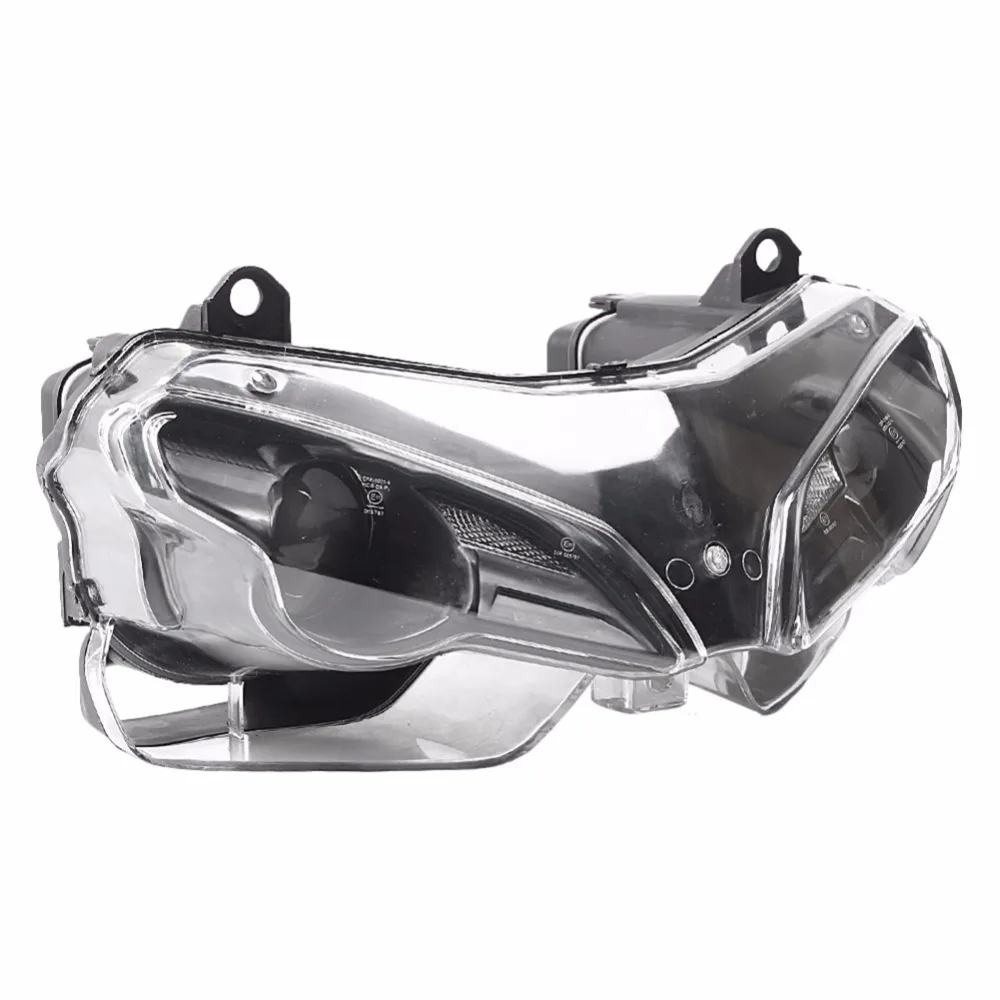 Для поездок на мотоцикле Ducati 07-10 1098 08-13 1198 передние фары для мотоцикла головной свет Лампа фара в сборке прозрачный 2007 2008 2009 2010 2011