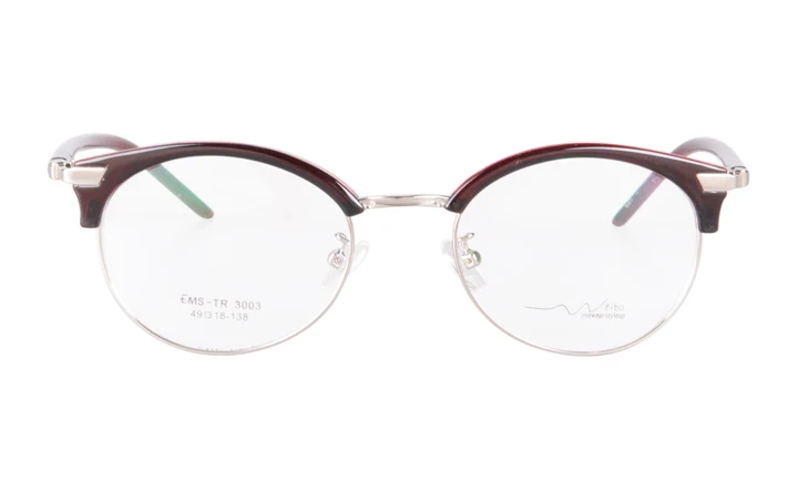 Женские Для женщин очки по назначению очки от близорукости Сверхлегкий TR90 оправы для очков можно установить объектив Oculos Feminino TR3003