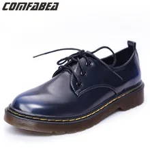 2016 Autumn New England College Wind small wind shoes retro shoes cow muscle heel shoes
