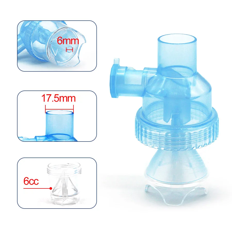 6 мл вдыхаемая чашка аэрозольная часть распылитель медицинский бак сжатый распылитель аксессуары бытовой для новорожденных детей и взрослых