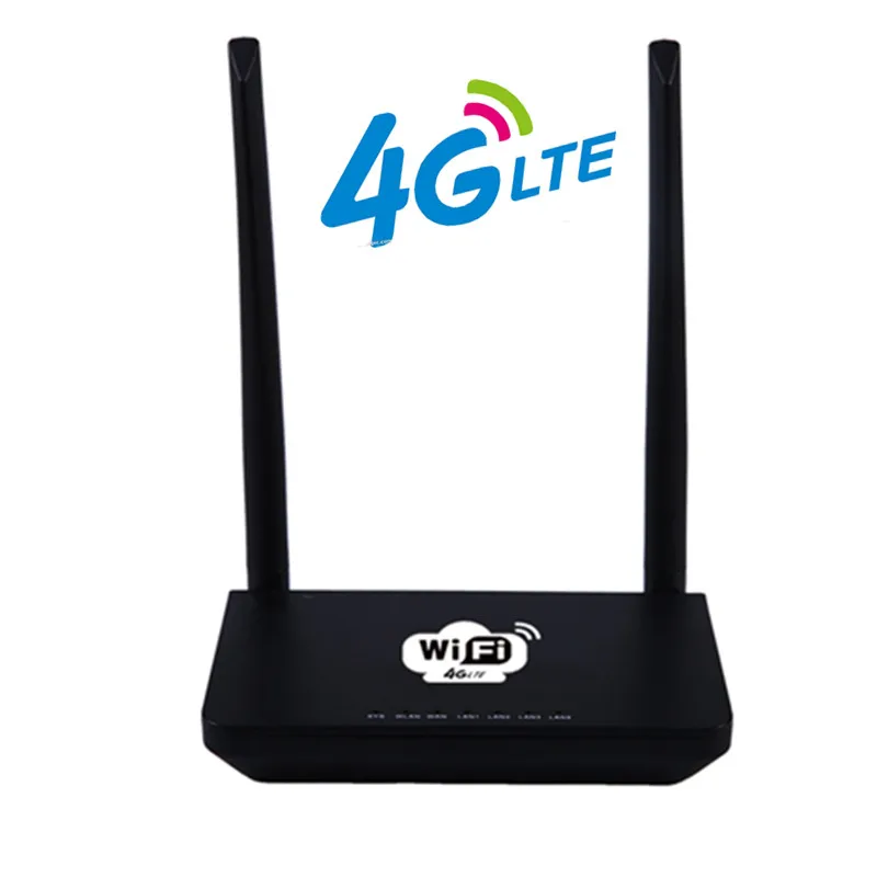 KuWfi 4G LTE маршрутизатор 300 Мбит/с беспроводной роутер CPE двойная MIMO антенна домашние