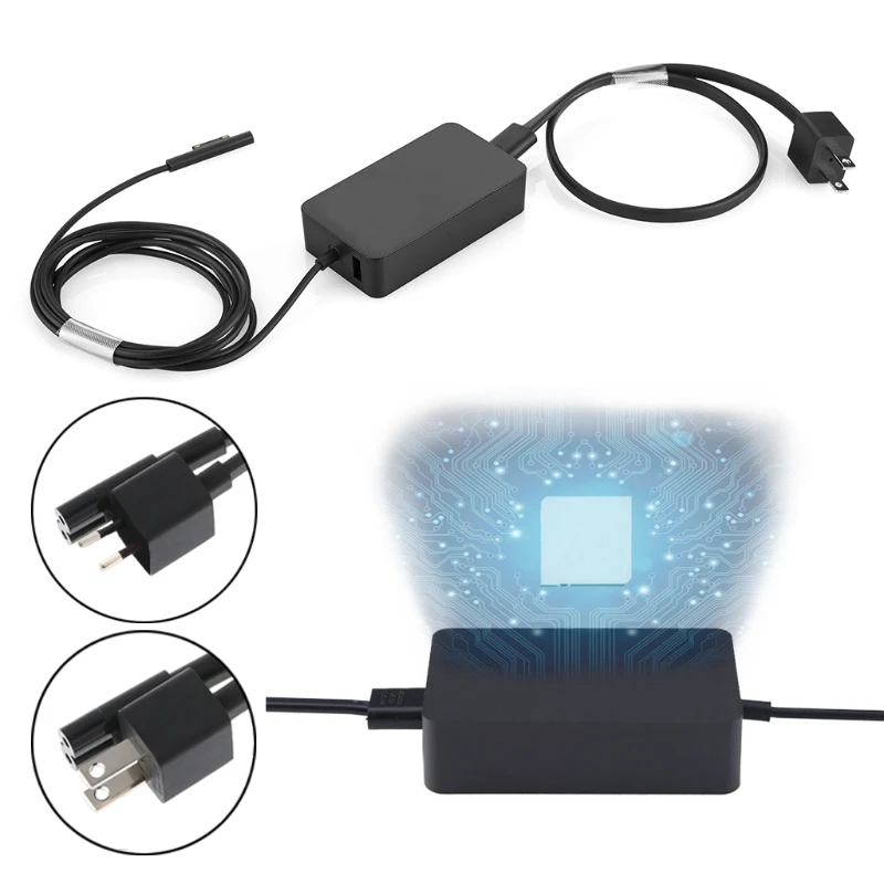 

12V 3.6A AC Power Adapter Charger US/EU Plug For Microsoft Surface Pro 1 2 RT
