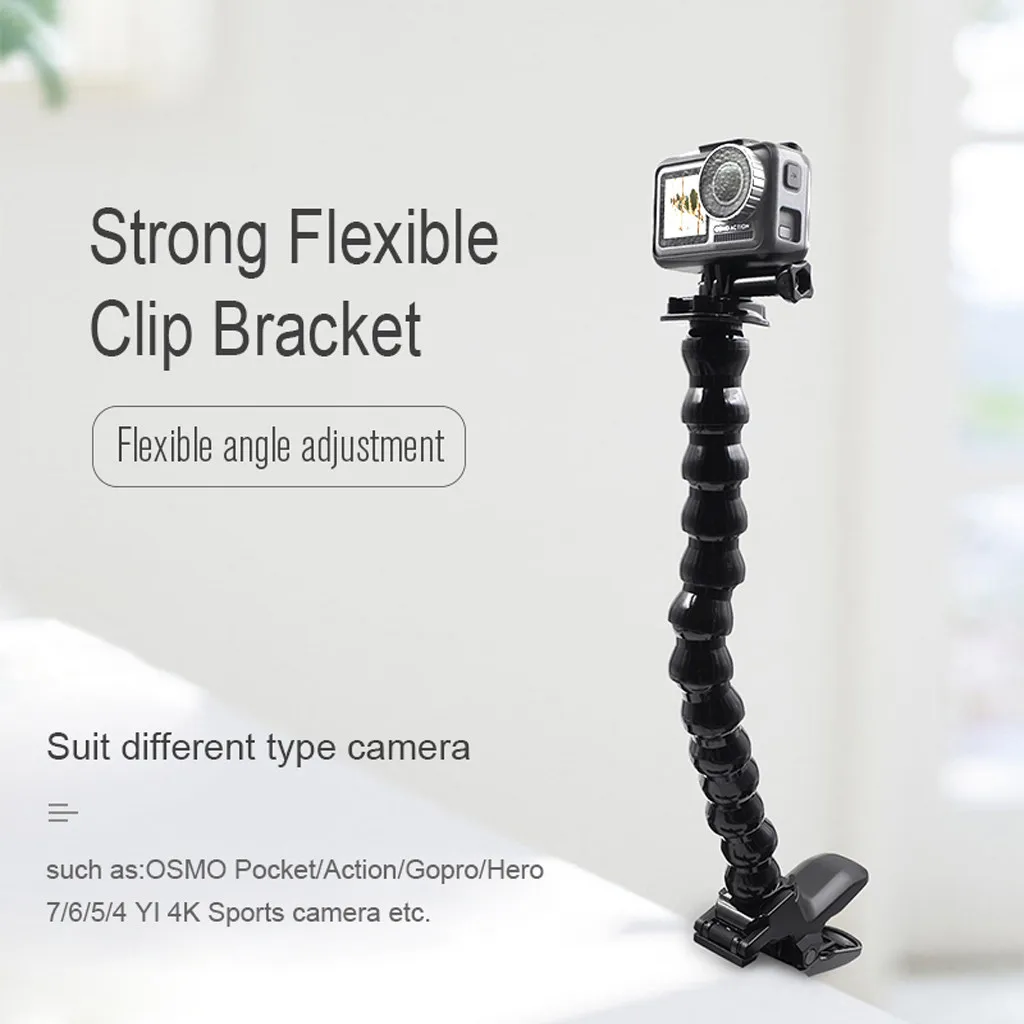 Для Gopro Hero7 сильный гибкий зажим Кронштейн для OSMO экшн камеры/OSMO Packet DJI Osmo