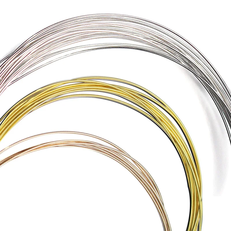 1 meter Silver/gold/rose gold 925 Sterling Silver Wire Metel Thread Silver String for Diy Necklace Bracelet Earring Making
1 meter Silver/gold/rose gold 925 Sterling Silver Wire Metel Thread Silver String for Diy Necklace Bracelet Earring Making