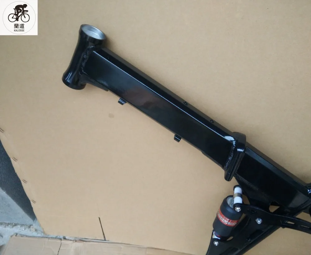 Best Kaloss  Bicycle Folding  frame  Bike accessories ,aluminum alloy  frame , 26*17 inch Mountain bike frame 12
