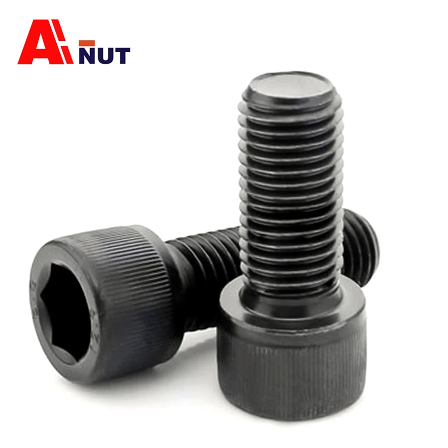m12 Hex Socket screw , DIN912 Alloy Steel class 12.9 Hex Socket Head