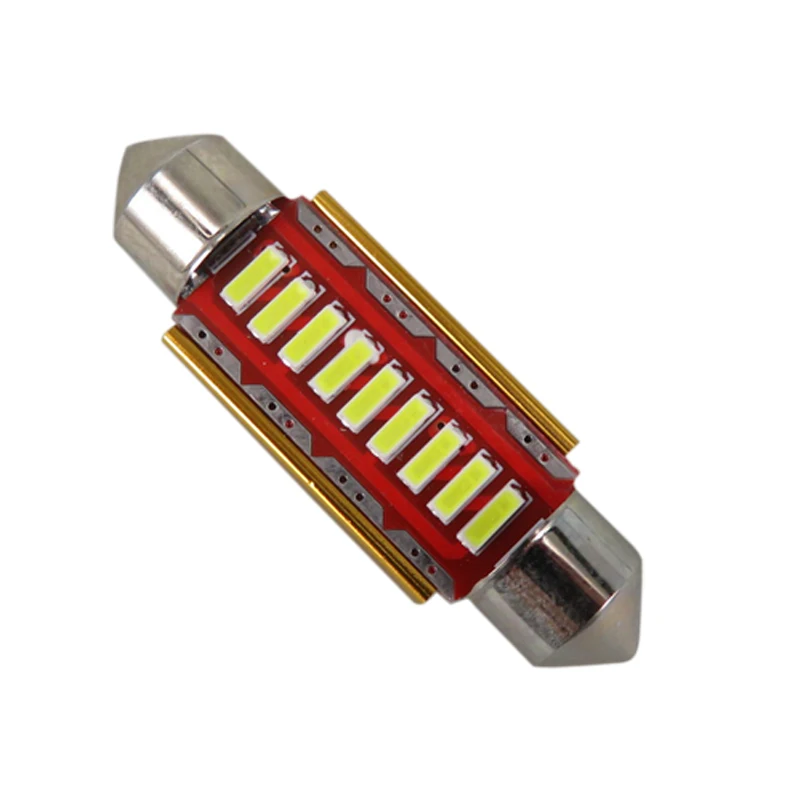 WLJH 4 шт. Led 39 мм 38 4014 SMD 239 Lanco автомобильный светильник C5W лампа для Ford Focus MK II 2 2004 2015