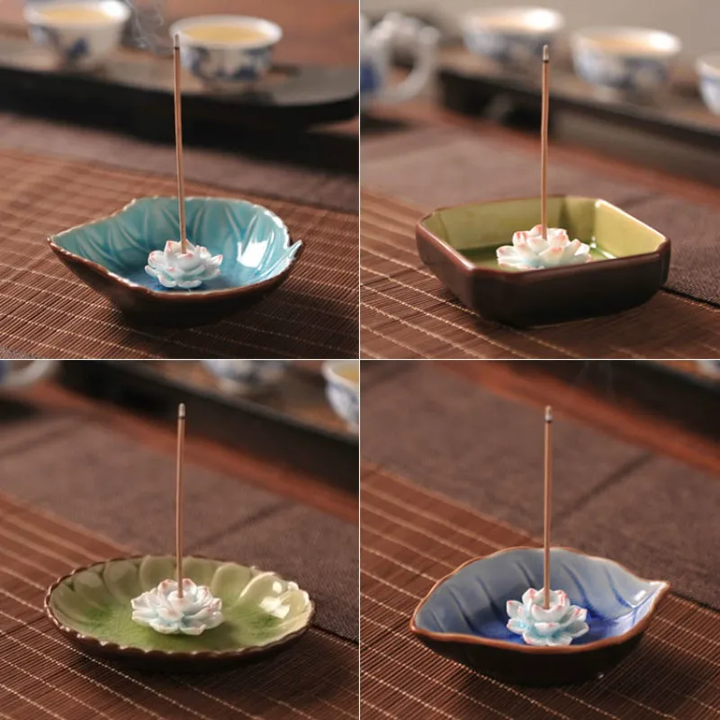 Керамические палочки для благовоний горелка Zen держатель Jingdezhen база E|Благовония