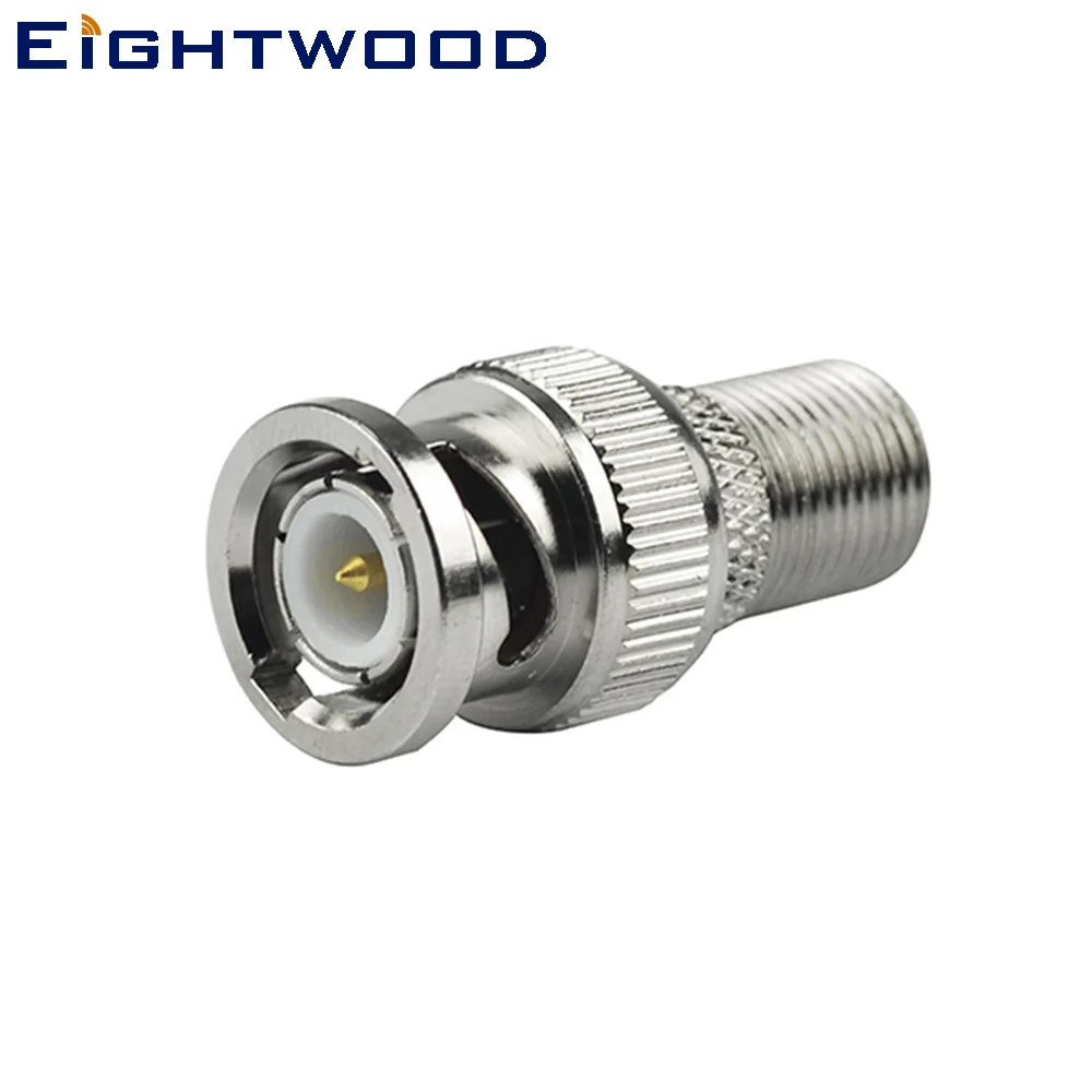 

Eightwood BNC-F Adapter BNC Plug to F Jack Straight (5PCS)